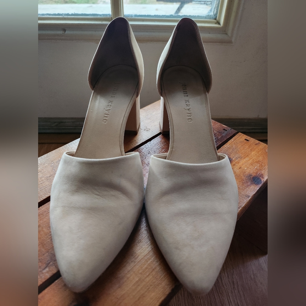 Jenni Kayne size 35 tan heels